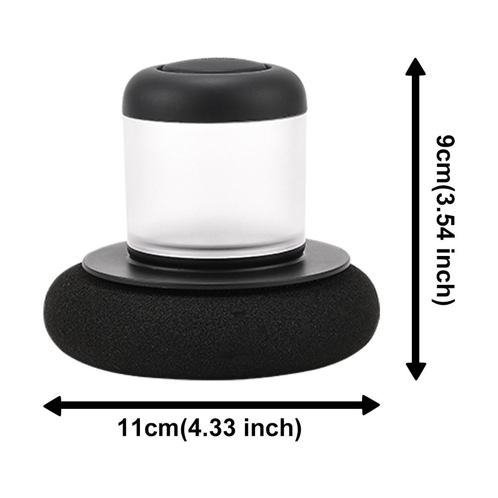 Esponja de enceramento de carro, ferramenta de limpeza de cera líquida e manutenção de polimento, reparo de arranhões, polidor para polimento de detalhamento de carro