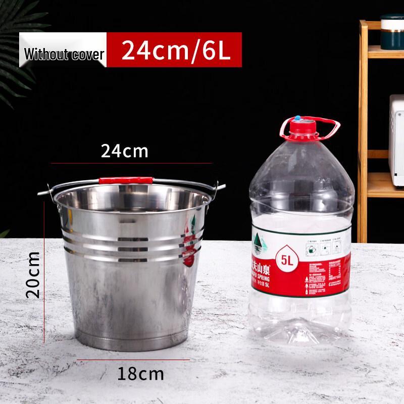 ZISIZ Portable Glass Ice Bucket