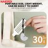 NAIERDI Stainless Steel Portable Door Lock Anti-theft Lock Heavy Duty Security for Home,Hotel,Apartment,College Dorm & Travel