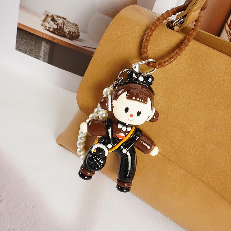 

Splits Girl Подвеска Duomei Подвеска для автомобиля Подвеска для сумки Высококачественный брелок Милый Креативный подарок Подвеска для сумки кофейный