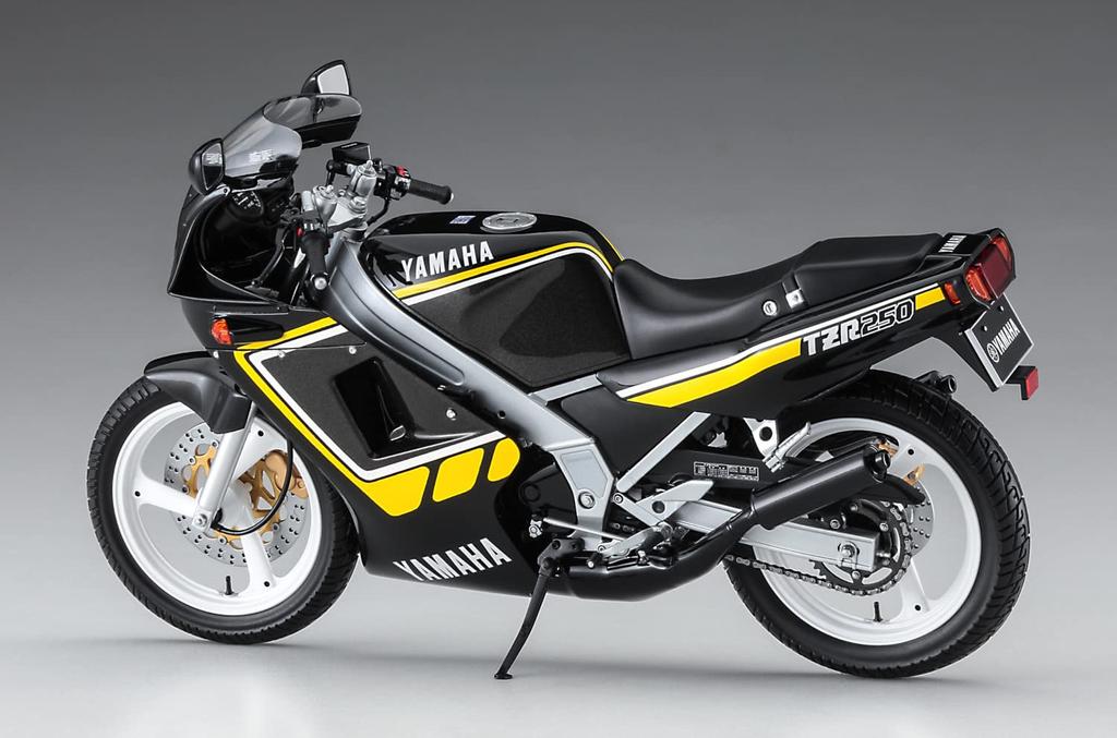 Hasegawa Yamaha TZR250 Nový černý plastový model Yamaha 21743 1/12 (2AW)