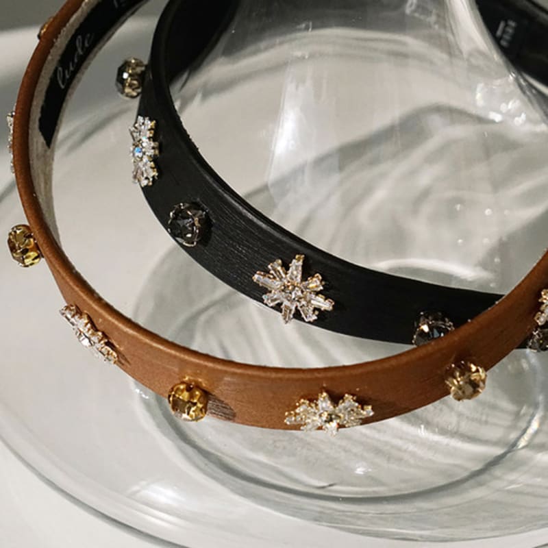 LUDE Woody flower hairband