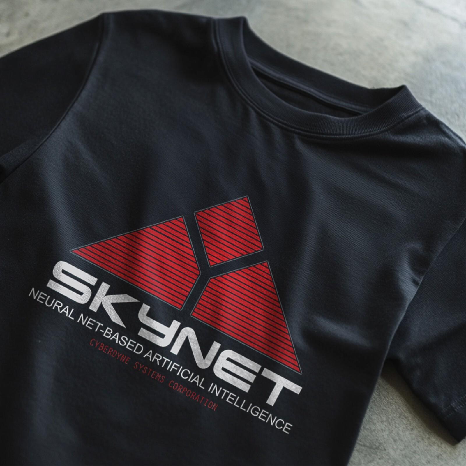 Terminator Movie Funny Quote 100% Cotton T-shirt Mens Tees Top Arnold Schwarzenegger Skynet XL