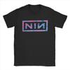Nine Inch Nails NIN Men T Shirt Funny Tee Shirt Short Sleeve Round Collar T-Shirt Pure Cotton Gift Idea Clothes
