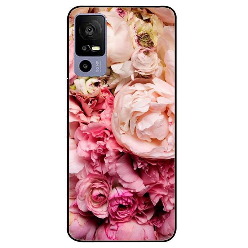 For TCL 40R 5G Case 6.6'' Silicone Soft Fashion TPU Phone Cover for TCL 40 R 5G Cases T771K T771A T771H Bumper Funda For TCL 40R