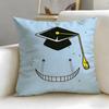 Federa Cuscino Anime Assassination Classroom Morbida Facile da Lavare Versatile per Divano Letto Viaggio e Ufficio