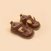 2024 Spring Autumn Girl Shoes Soft Sole Patent Leather Shoe Lovely Cartoon Toddler Shoes Kids Casual School Princess Party Shoes