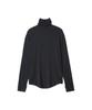 NOHANT Soft Turtleneck T-Shirt Charcoal