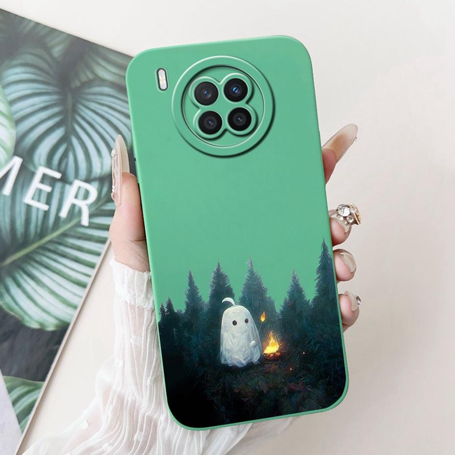 Lens Protective Case For Huawei Nova 8i NEN-L22 NEN-LX1 NEN-LX3 Cute Cartoon Soft Silicone Cover For Huawei Nova8i Phone Cases