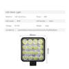 Parts Work Lights 110x110x37mm Truck Replacement 2Pcs Lamp Bulbs 6000K