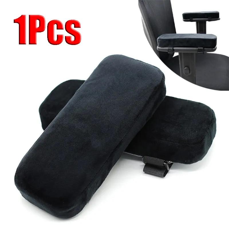 

1Pcs Car Seat Armrest Pad Memory Foam Armrest Pads Home Office Game Chair Soft Elbow Cushion Pillow Arm Rest Mat Sponge Pads