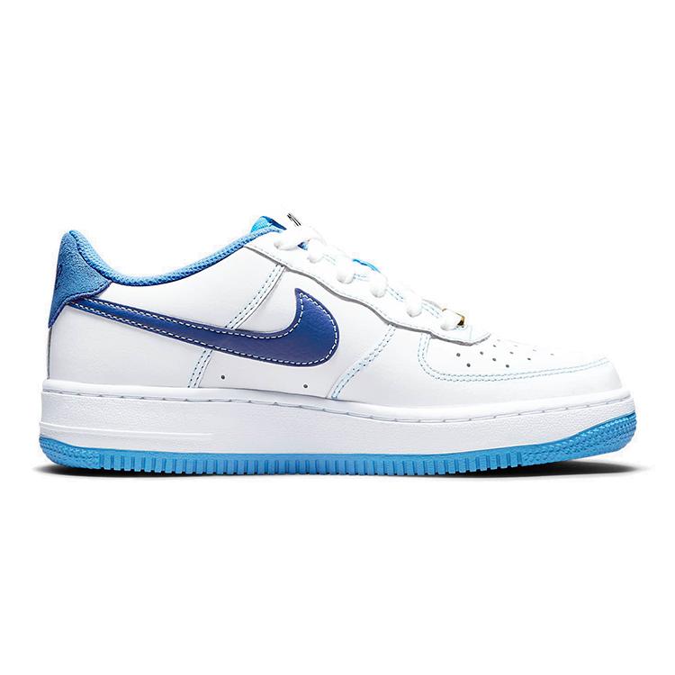 New Nike Air Force 1 S50 'White University Blue' Gs DB1560-100