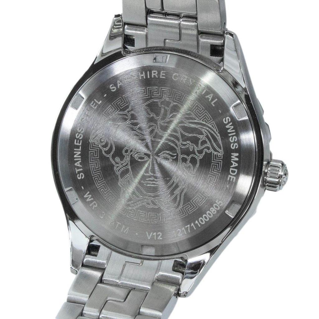 Used Working Item Like New Versace Watch Quartz Ladies Helenium Pink Greca Pattern Medusa Swiss Made Beautiful Rare