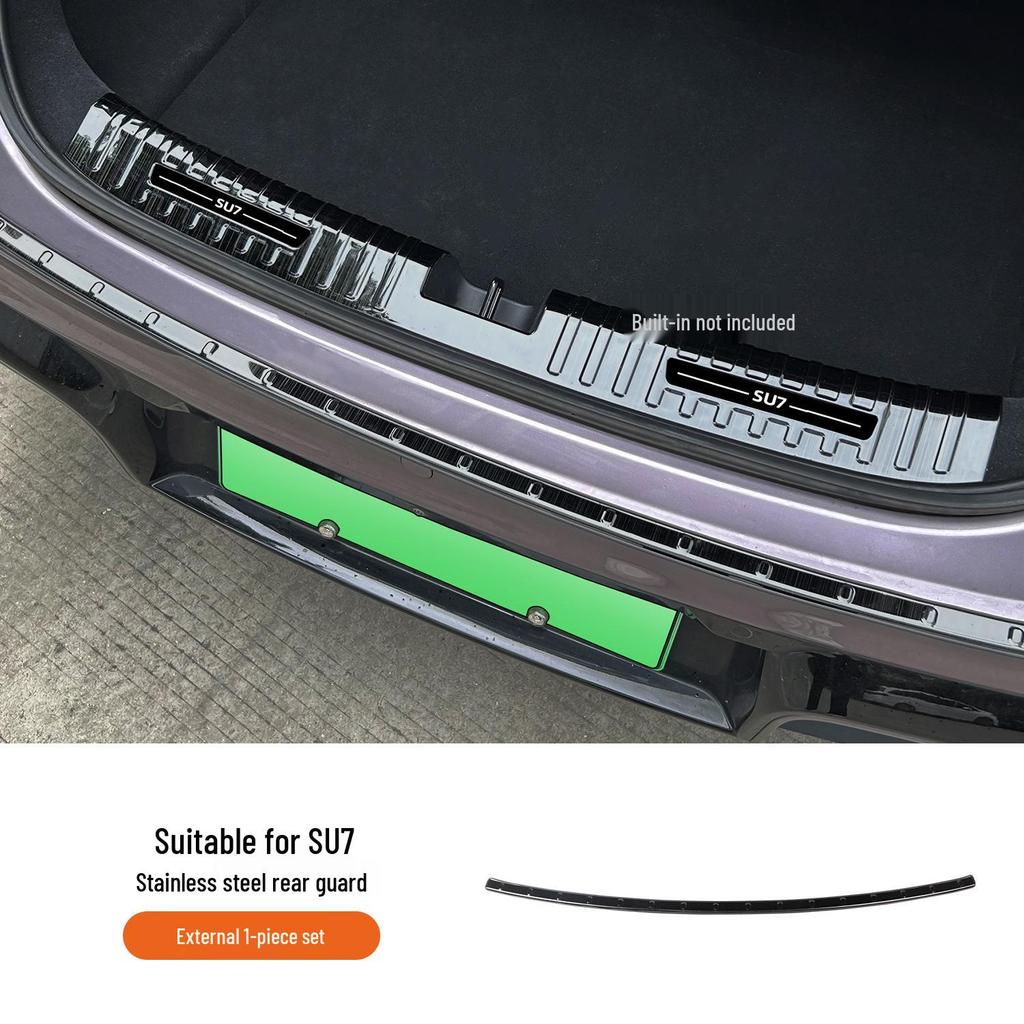 Xiaomi SU7 Rear Bumper Anti-Scratch Wear-Resistant Trunk Threshold Strip