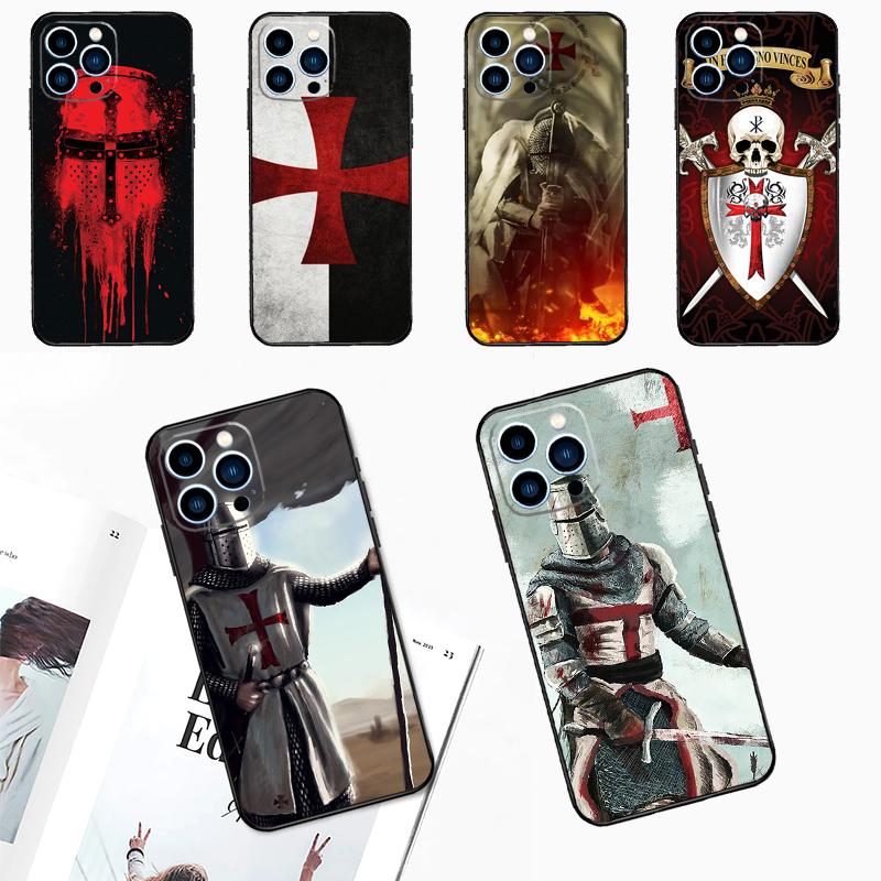 Knights Templar Case For Xiaomi 17 Pro Max 14 15 Ultra 13T 14T 15T Pro POCO F8 F7 F5 F6 X5 X6 X7 Pro Cover