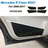 For Mercedes R Class W251 2006-2017 Car-Styling  Carbon Fiber Car Interior Center Console Color Change Molding Sticker Decals