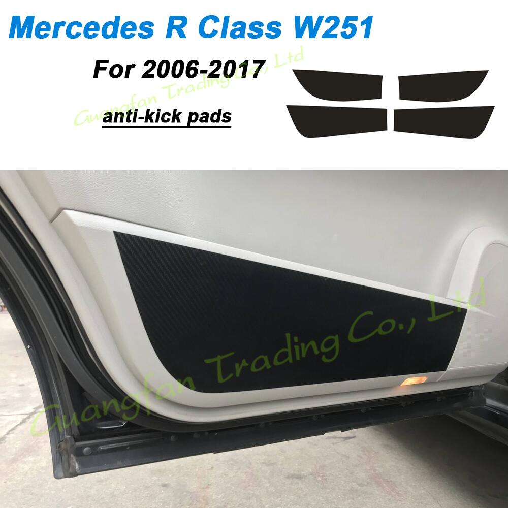 For Mercedes R Class W251 2006-2017 Car-Styling  Carbon Fiber Car Interior Center Console Color Change Molding Sticker Decals