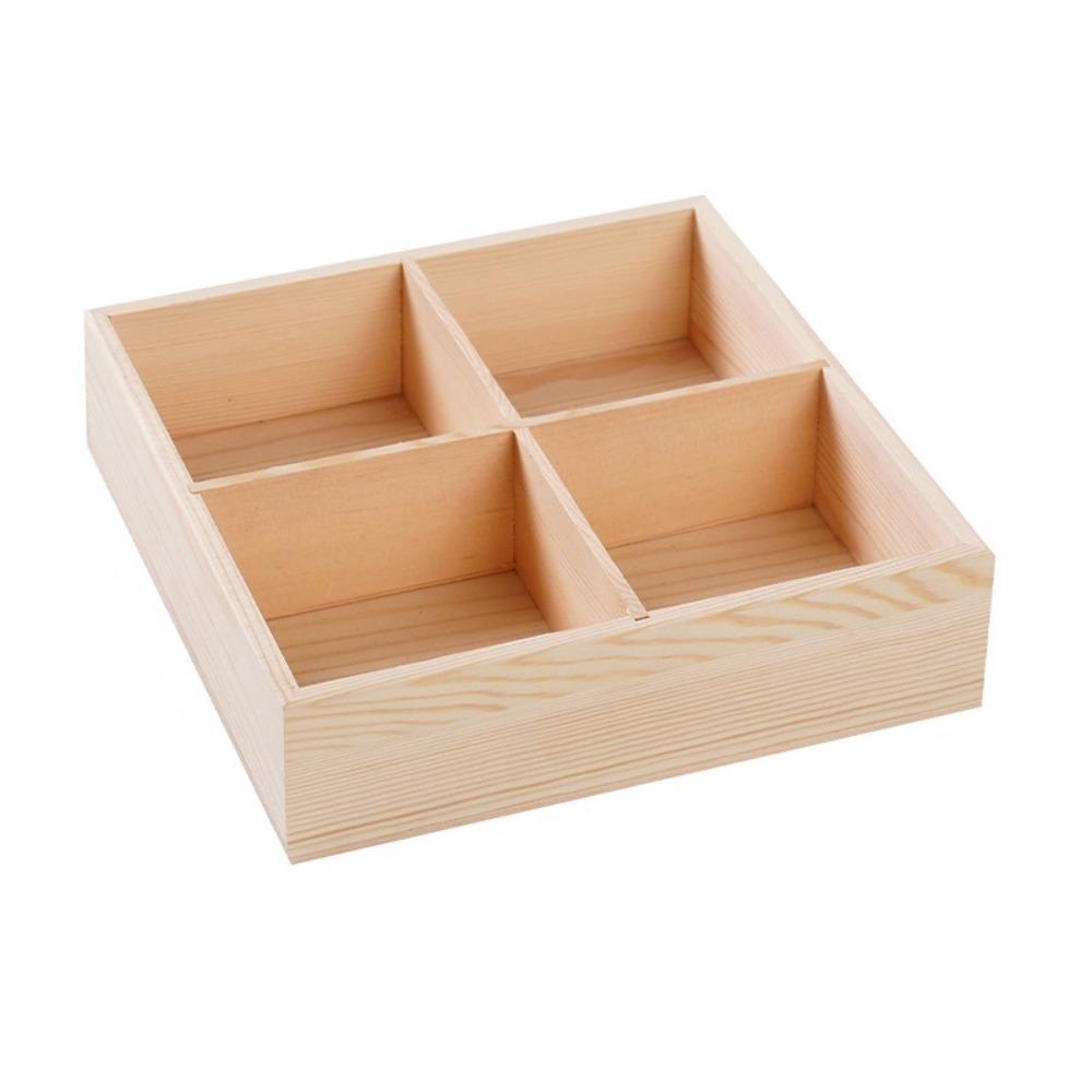 Wood Storage Box Multifunctional Bonsai Holder High Quality Succulent Flowerpot Tray