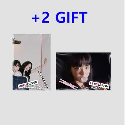 LE SSERAFIM - UNFORGIVEN (Weverse ver./Random Ver.) +2 Gift