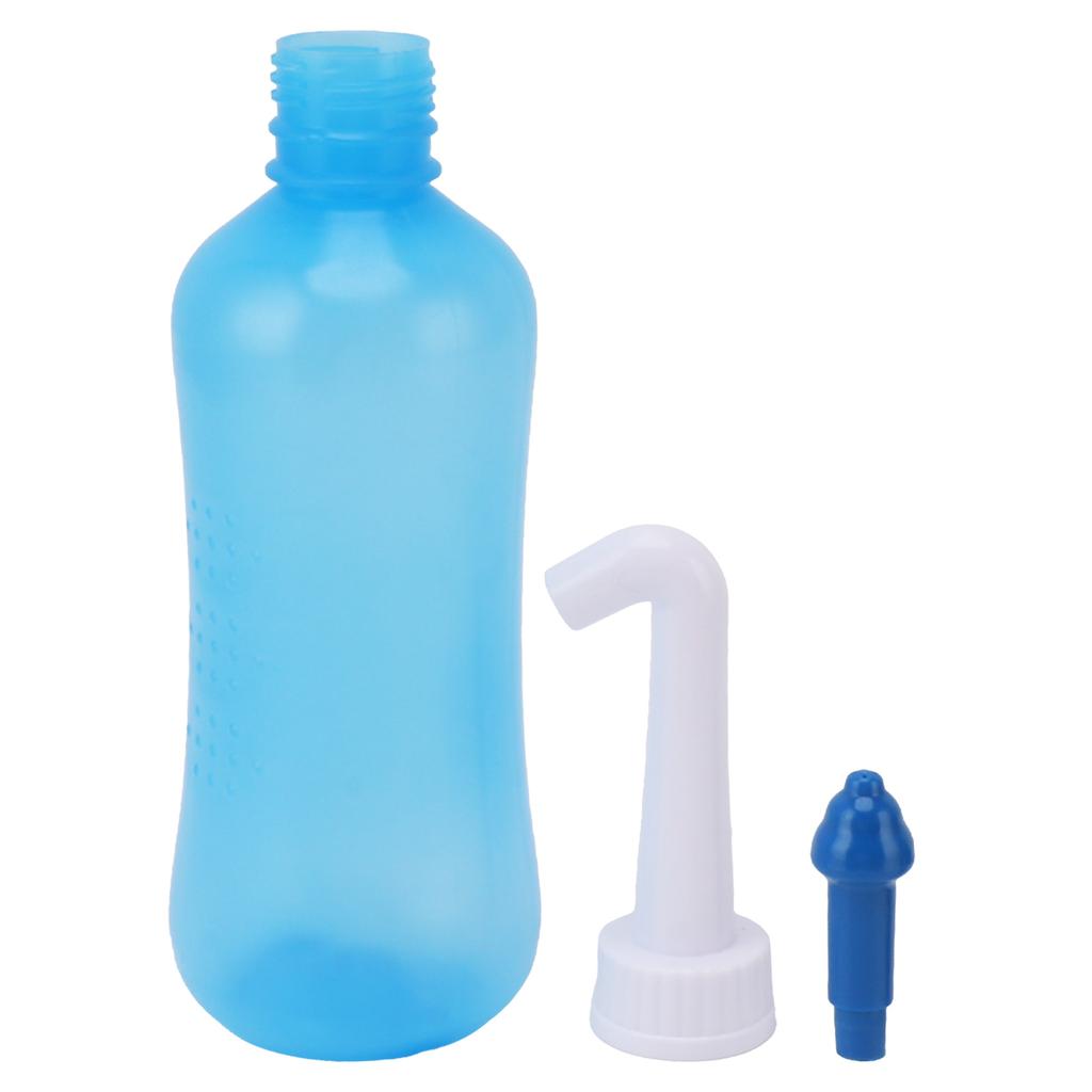 Nasal Irrigation Manual Sinus Rinse Bottle Pressure Nose Wash Cleaner for Children Adults Kids