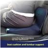 Memory Foam Seat Cushion Waist Back Support Pillow Set Orthopedic Ergonomic Coccyx Relief Hip Lumbar Pad for Office Chair Car