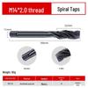 Stainless Steel Spiral Taper Tap Drill Bits with Cobalt-Nitriding, Sizes 4m-10m