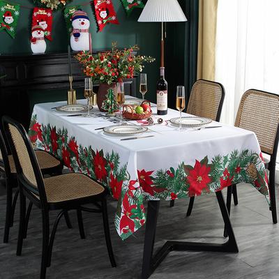 Weihnachten Tischdecke Nordischen Stil Home Küche Tischdecke Polyester Antifouling Bedruckte Tischdecke Jahr Weihnachtsgeschenk