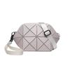 2025 Geometric Diamond Lattice Crossbody Shell Bag with Coin Purse