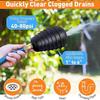 Wear Resistance Pipe Cleaner Safe Drain Bladder Kit Clog Bladder Unclogger  Swimming Pools