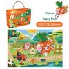 Anime Cartoon Lernpuzzles für Kleinkinder im Alter von 3-6 Jahren