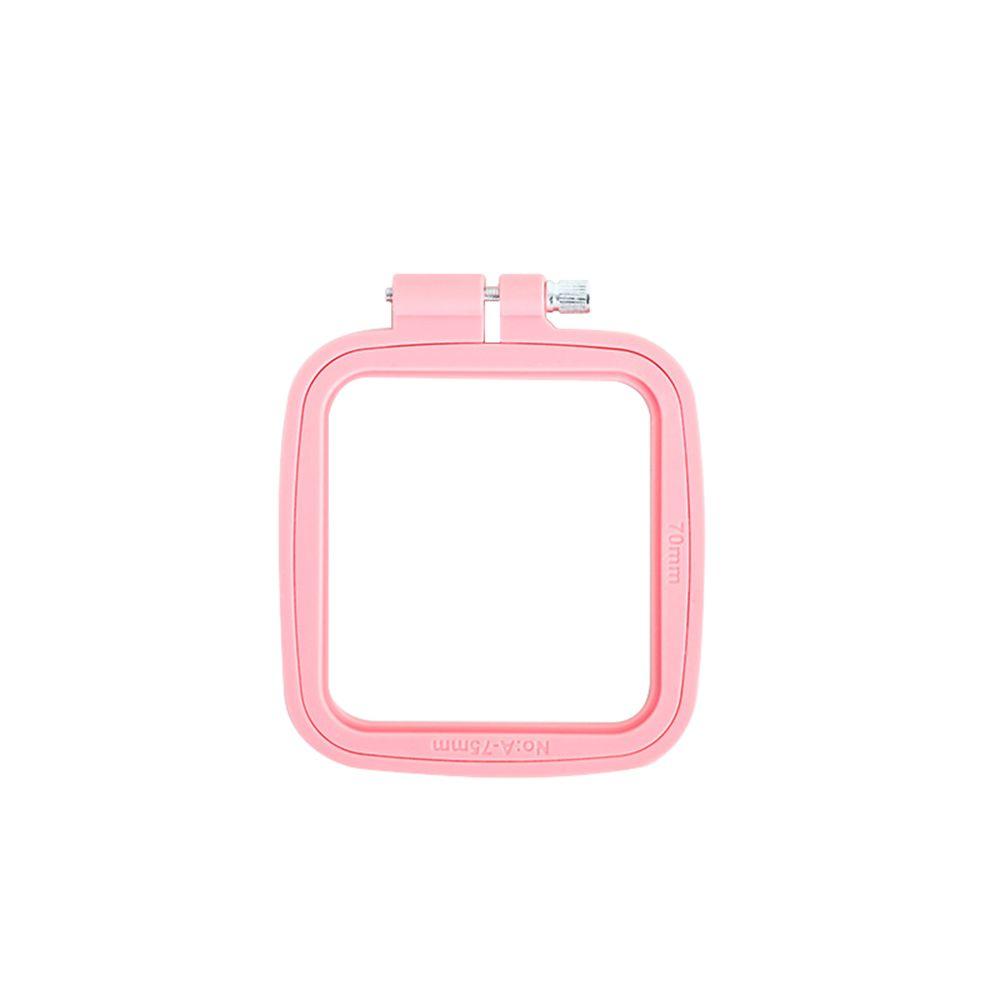 

Бытовая DIY квадратный растягивающийся инструмент крестик кольцо пяльцы для вышивки крестиком петля 7*7.5cm