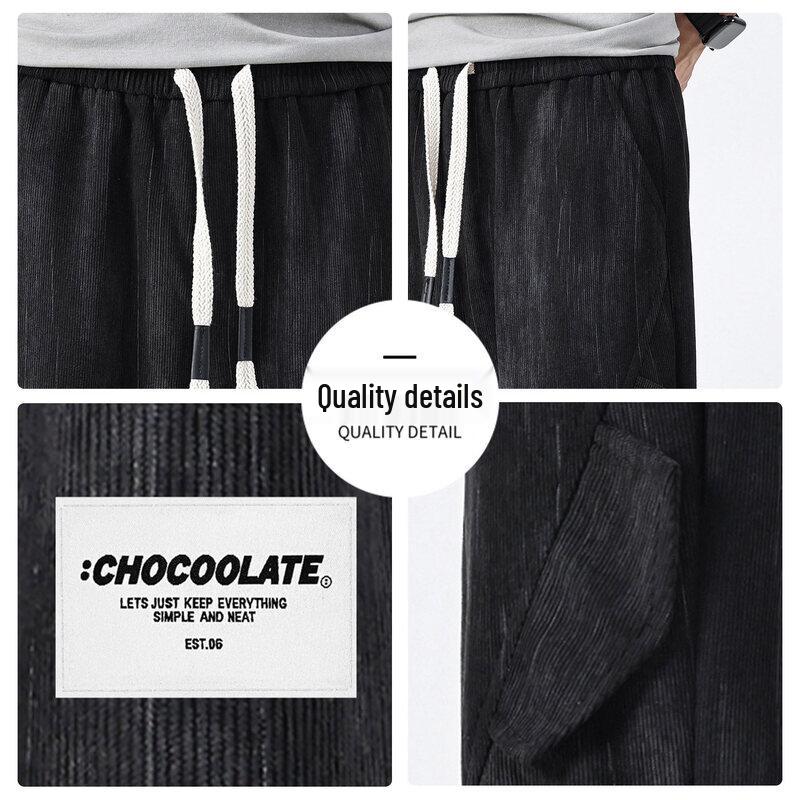 CHOCOOLATEit Men's Tie-Dye Patchwork Casual Cargo Pants