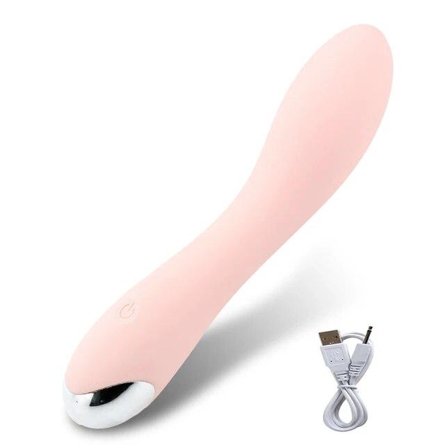 Soft and realistic silicone dildo vibrator G-spot clit stimulator female vibrator, female anus adult female sex toy