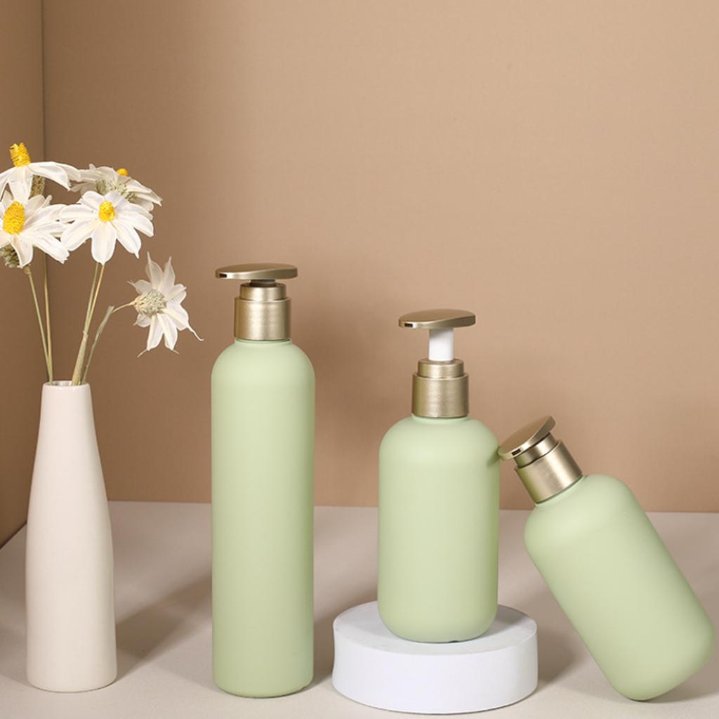 Green Blue Shower Gel Lotion Empty Bottle Liquid Soap Dispenser Travel Shampoo Bottle Cosmetics Travel Essentials