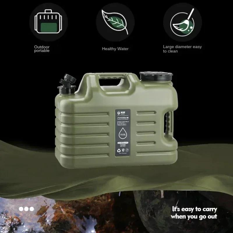 High-Capacity 11L Water Storage Jug – Detachable Faucet, Durable & Leak-Free for Driving & Adventures