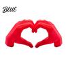 Poseable Rose Model Heart Ornament 3D Printed Red Pen Holder with Movable Joints
