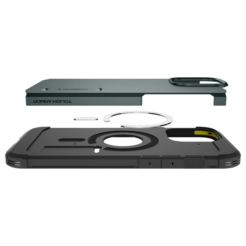 Spigen Tough Armor Mag Magsafe Iphone 16 Pro Abyss Green