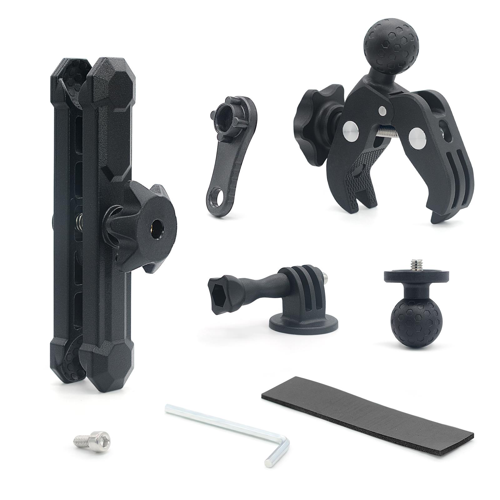 

Кронштейн для камеры велосипеда, кронштейн для камеры на руль мотоцикла, кронштейн для камеры Package:12.3*5*29.5cm чёрный