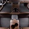 5pcs Car Floor Mats Universal Full Set Waterproof PU Leather Car Front And Rear Seats Floor Mats Car Interior Accessories