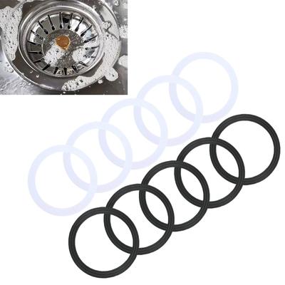 Sink Waste Gasket Seal Washer Set 5 Pairs Compatible with 110mm Drains
