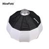 NiceFoto 50cm/20inch Foldable Lantern Style Softbox Ball Shape Soft Box with Bowens Mount