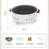 Portable Outdoor Charcoal Stove and Grill