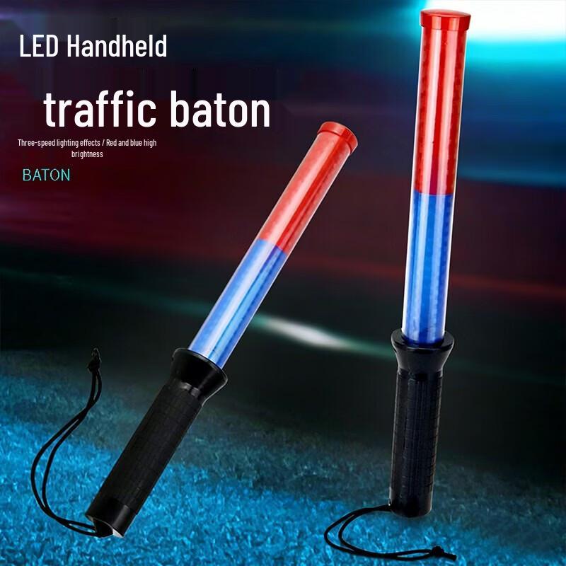 Rechargeable LED Traffic Safety Baton