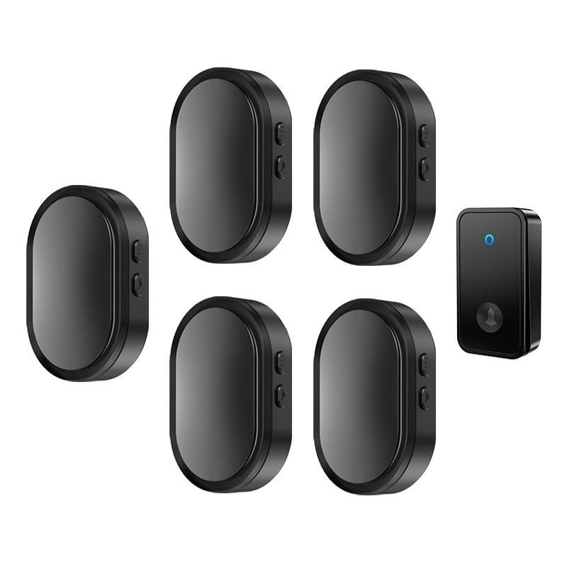 Kajia Si Wireless Self-Powered Smart Doorbell - Battery-Free, Long-Distance Home Alert System