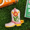 Handmade Western Cowboy Boots Flower Vase Cowgirl Rain Boot Ceramics Centerpiece Home Party Decor for Birthday Gift Wedding