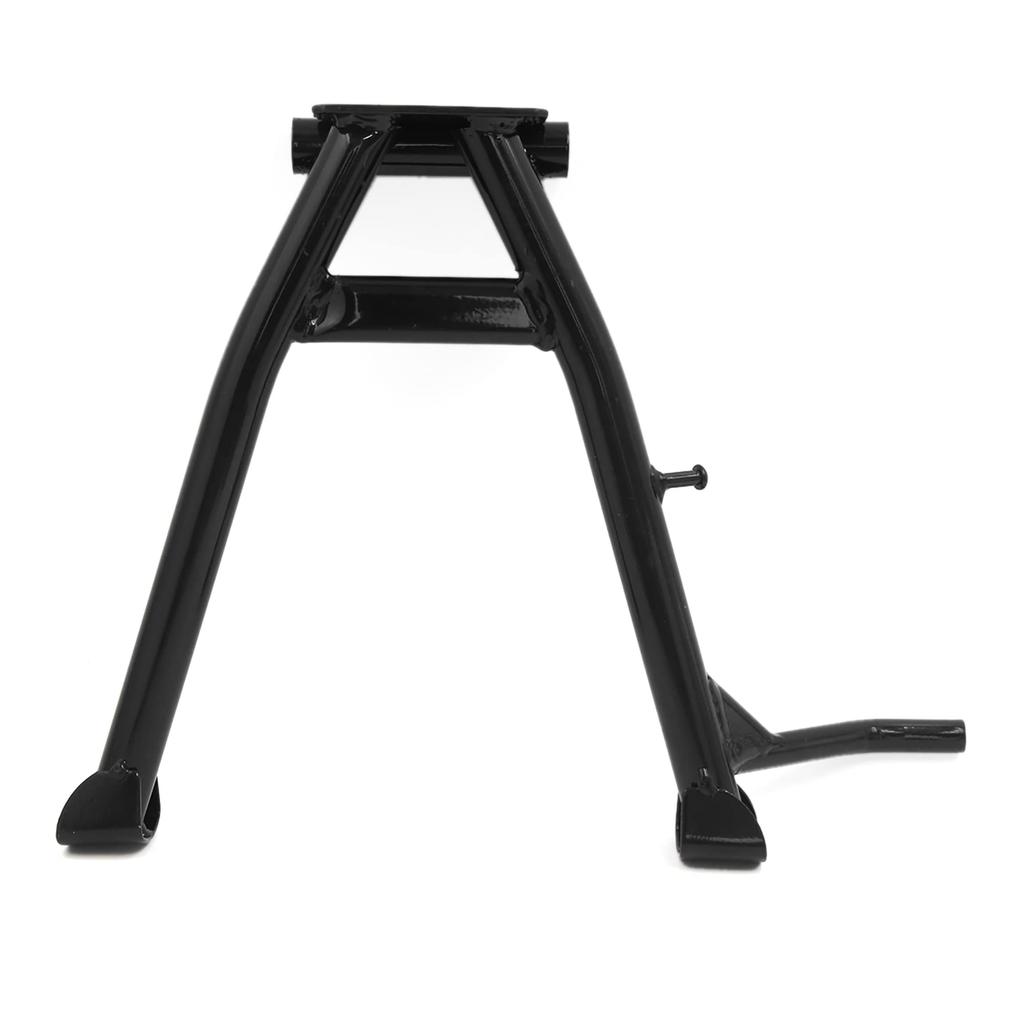 uxcell Motorcycle Center Kickstand, Metal Black, Stand Support, Foot Kickstand, 1pc