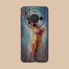 Abstract Oil Painting Phone Case for Huawei Mate 60 50 40 30 20 10 Pro Plus Lite E 5G Soft TPU Shockproof Cover