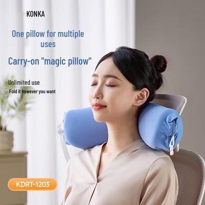 Foldable Hot Compress Heating & Massage Pillow CN Plug (adapter Included)