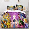 Anime Saint Seiya LOST CANVAS Bedding Set Duvet Cover Bed Set Quilt Cover Pillowcase Comforter king Queen Size Boys Adult