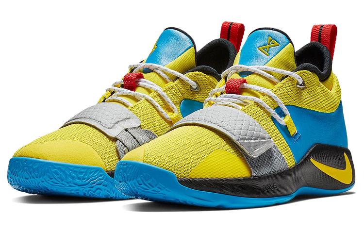 Nike PG 2.5 Opti Yellow Blue Hero GS BQ9457-740